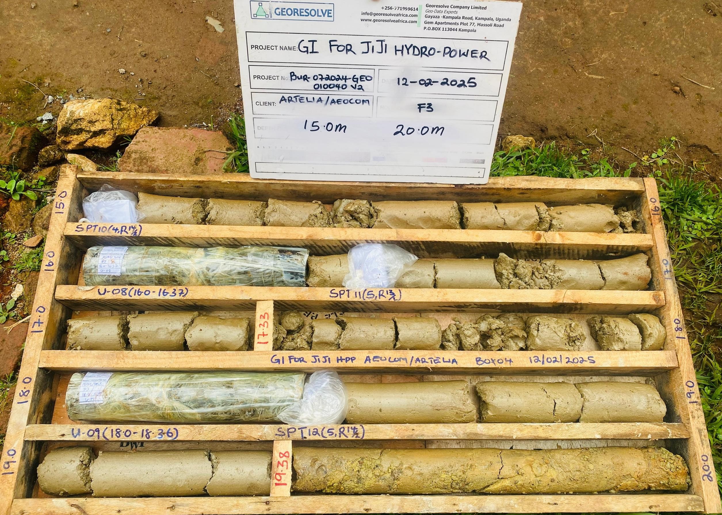 Geotechnical drilling rig